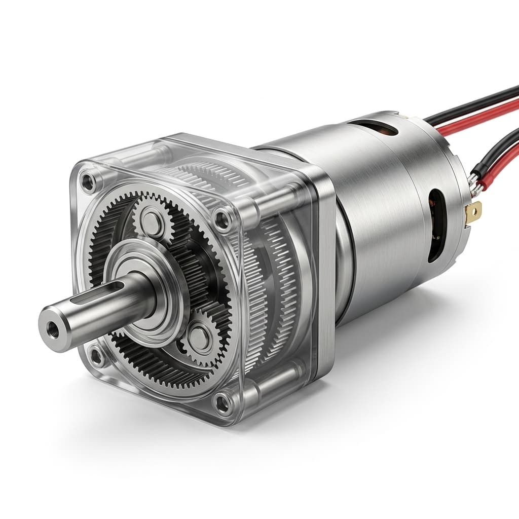 25mm BLDC planetary gear motor for continuous-duty product programs