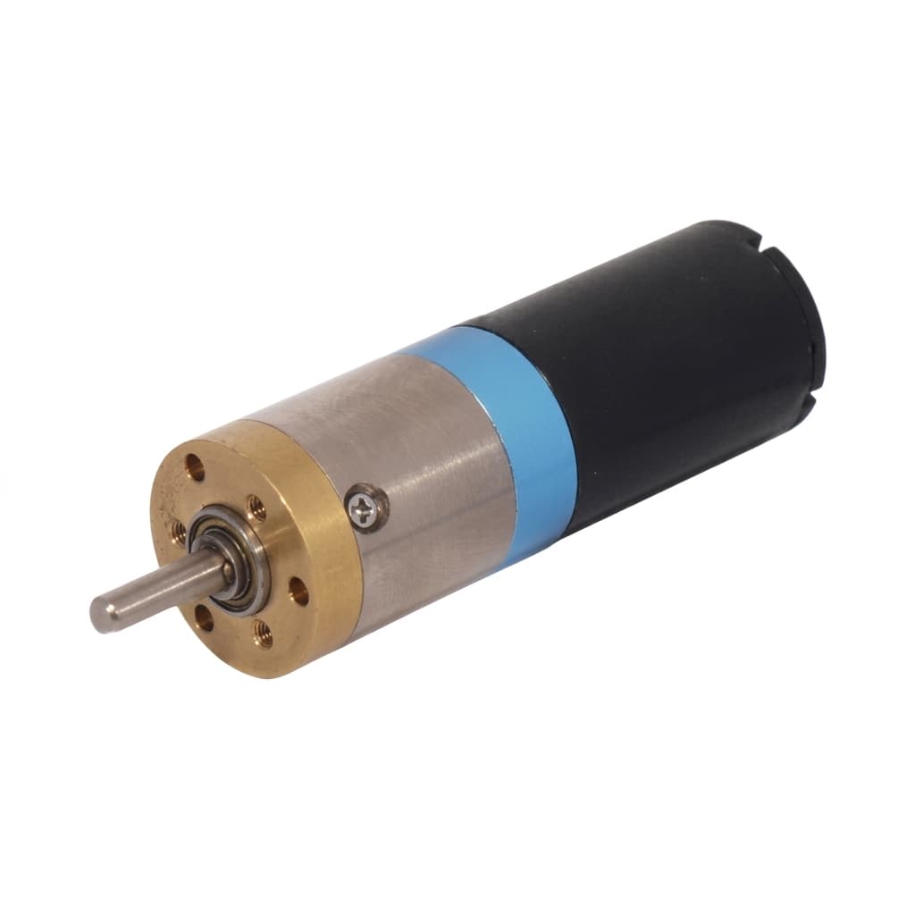 Coreless micro planetary gear motor for low-inertia compact actuator response