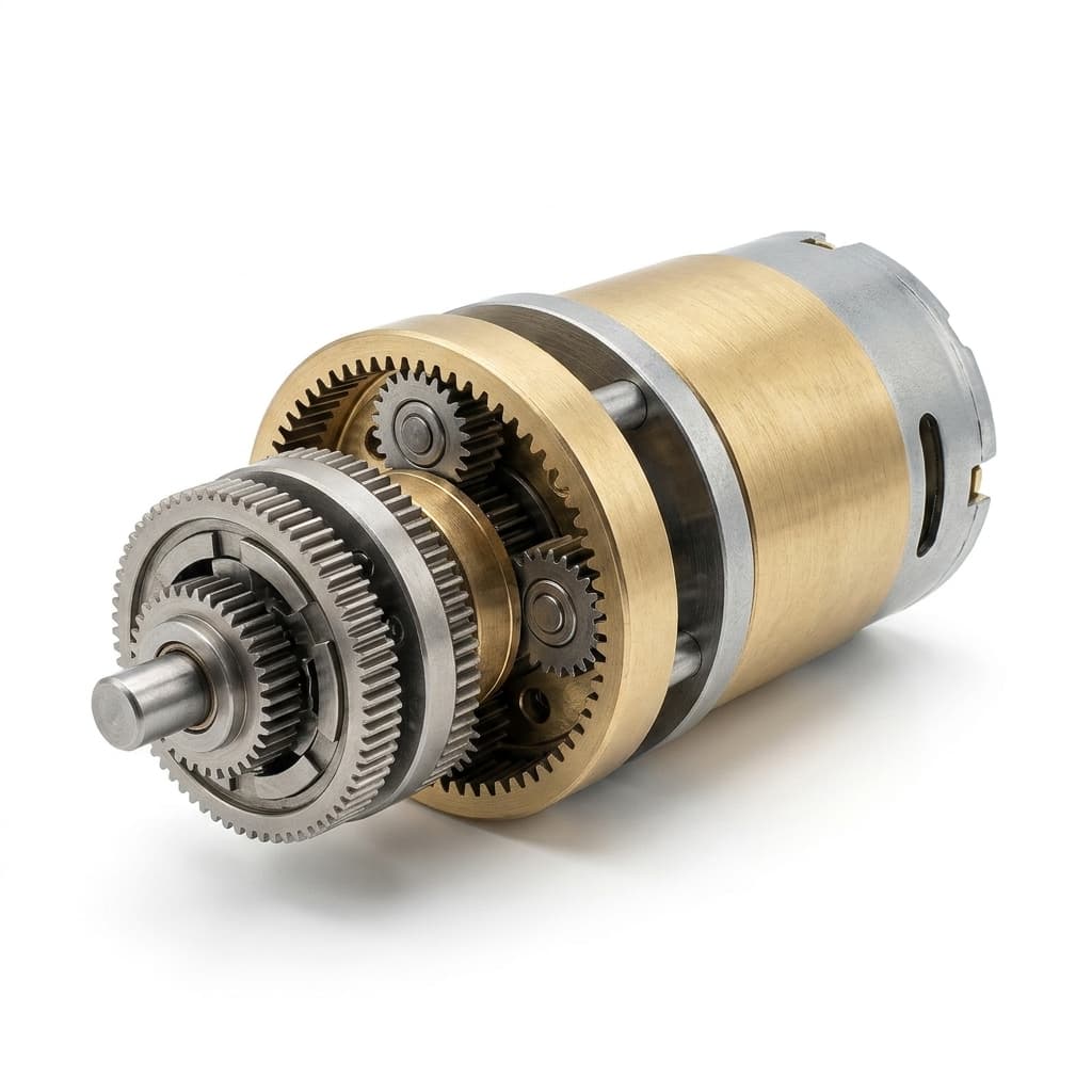 BLDC planetary drive with metal gear option for long-life OEM equipment