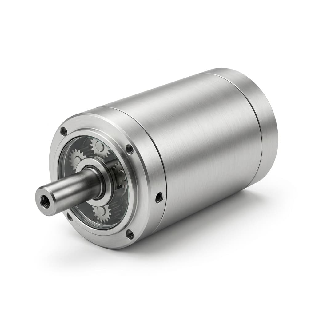 High-torque miniature gear motor with robust output shaft for OEM modules