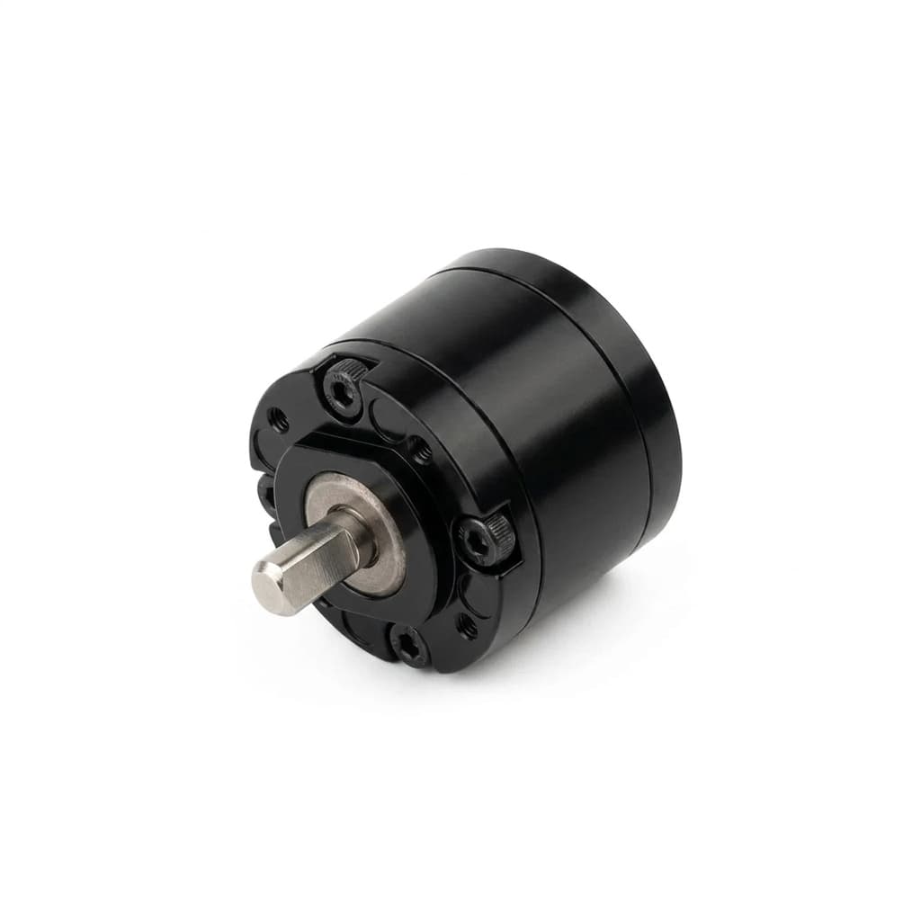 Compact micro planetary motor for cabinet lock or electric curtain mechanism