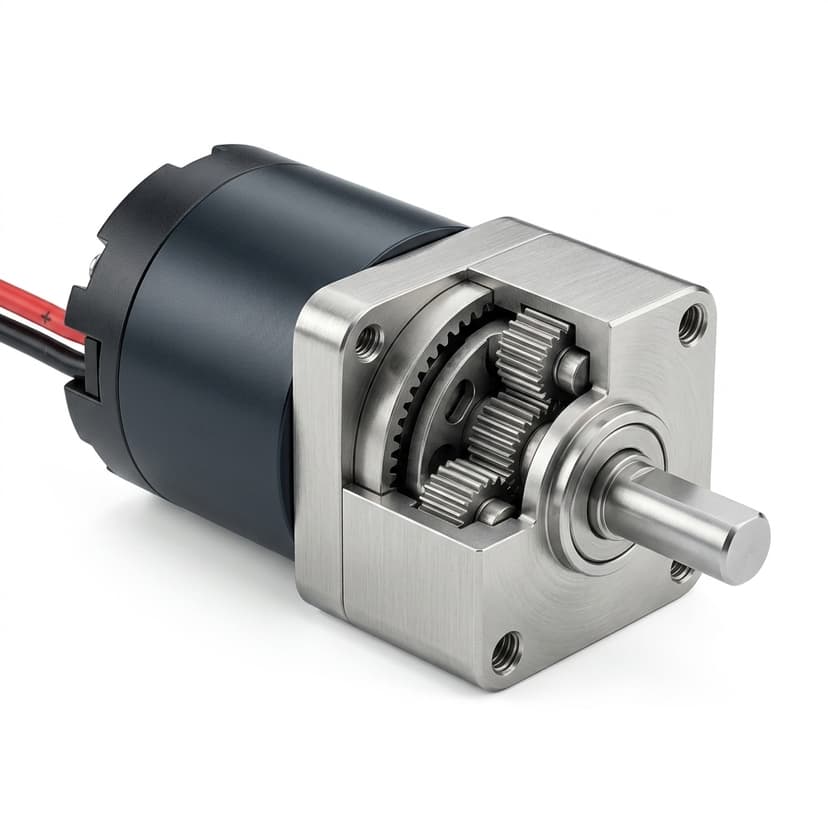 Encoder Micro Planetary Gear Motor - View 2