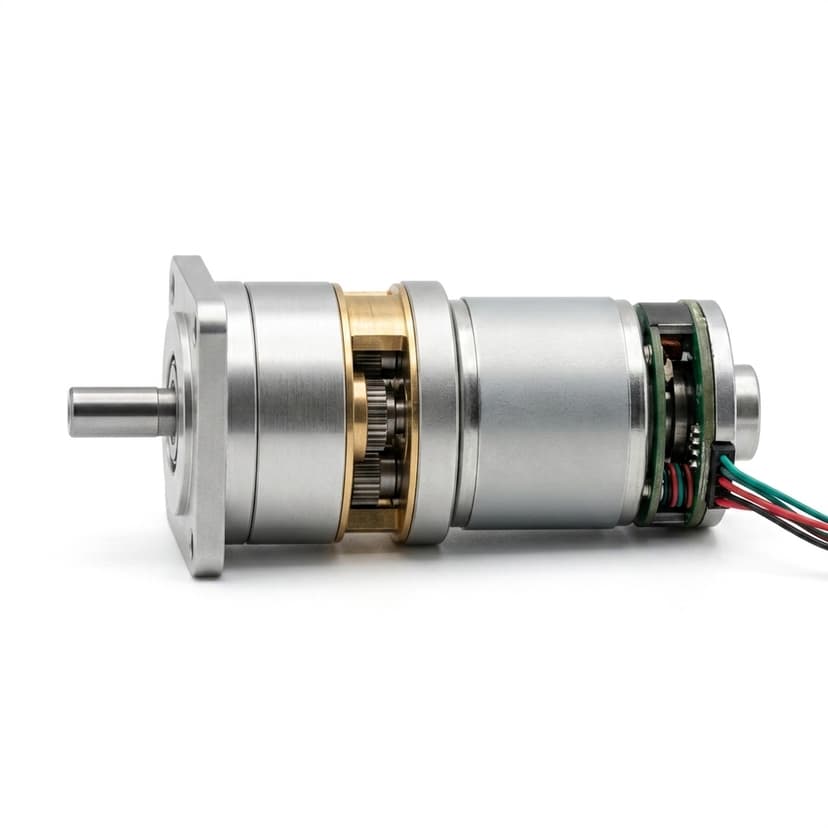 Encoder Micro Planetary Gear Motor - View 3