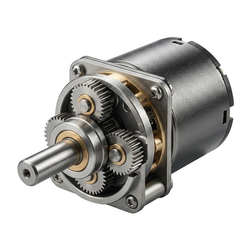 Encoder Micro Planetary Gear Motor - View 4